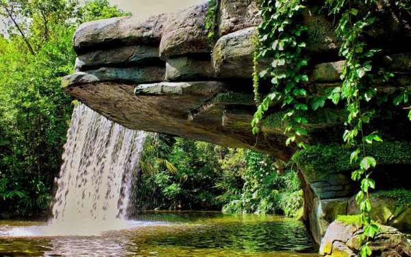 Фотообои водопад Erawan