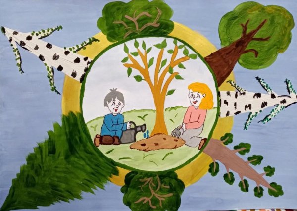 Рисунок на тему экология