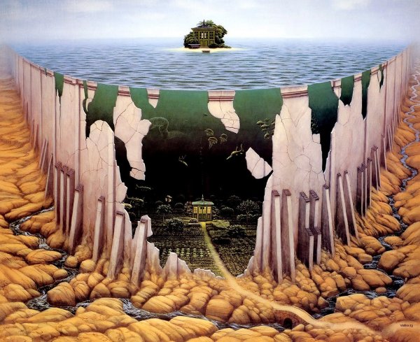 Олег Шупляк картины с двойным смыслом