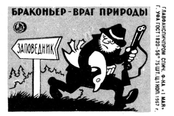 Браконьер враг природы