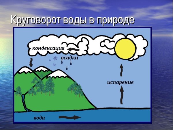 Круговорот воды в природе 3 класс окружающий мир