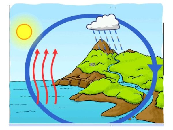 Круговорот воды в природе схема 3