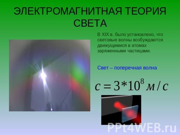Современные взгляды на природу света