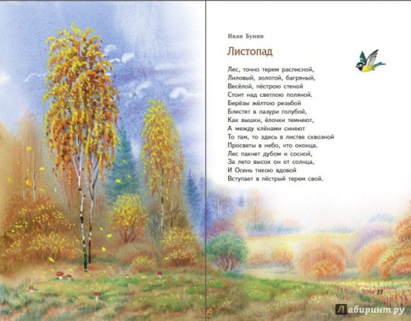 Осень стихи классиков