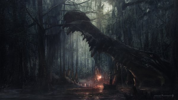 Jesse Barnes картина водопад