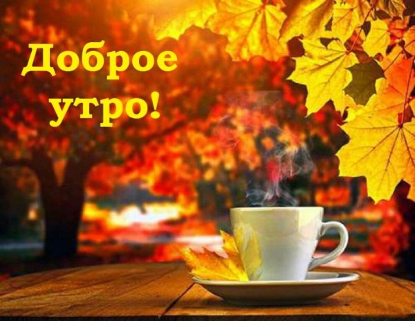 Доброе осеннее утро