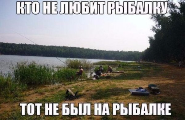 Высказывания про рыбалку