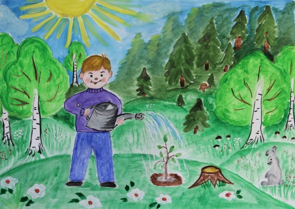 Любимый уголок родной природы