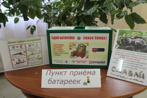 Акция батарейки сдавайтесь