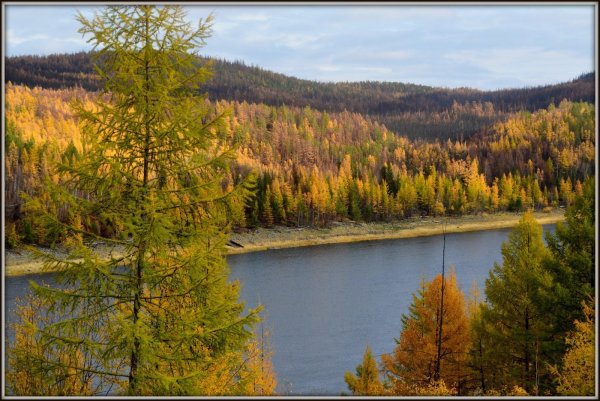 Западный Саян рельеф