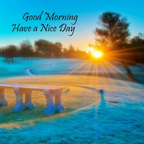 Good morning my friend have a nice Day