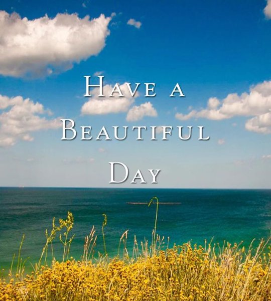 Have a beautiful Day