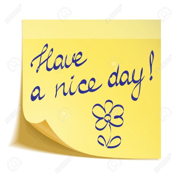 Наклейка have a good Day