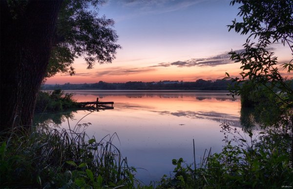 Город Курск река Сейм