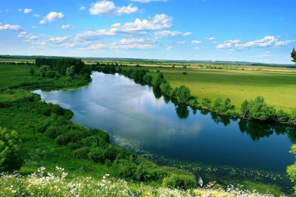 Река Сейм в Курской области