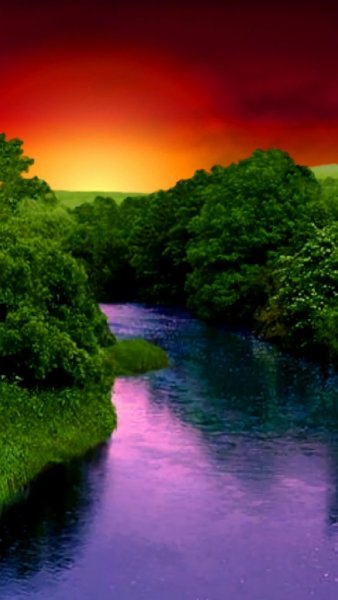 Яркая природа