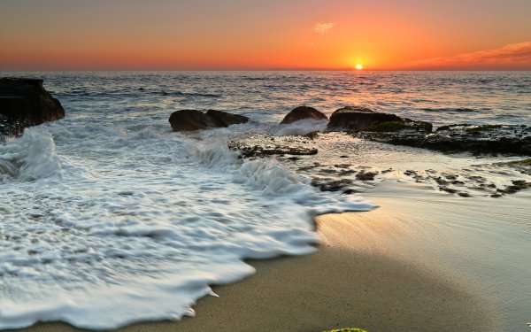 Море волны берег