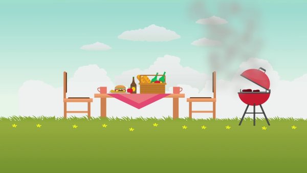 Пригласительные на пикник