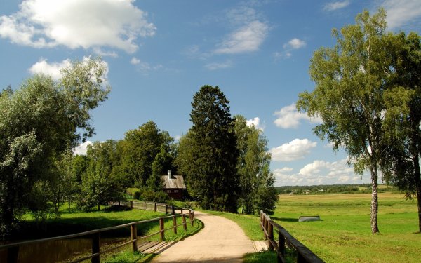 Деревенский пейзаж