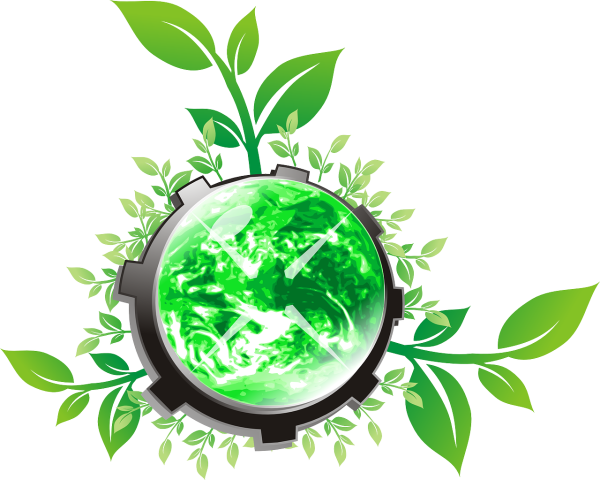 Эмблема зеленая Планета