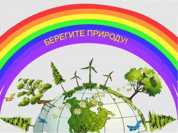 Плакат берегите природу