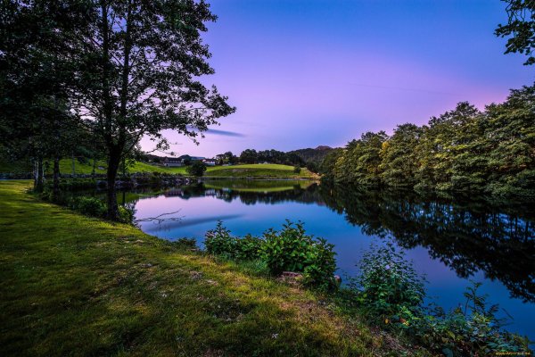 Красивая природа река