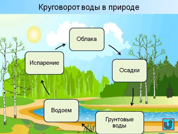 Мировой круговорот воды 6 класс география