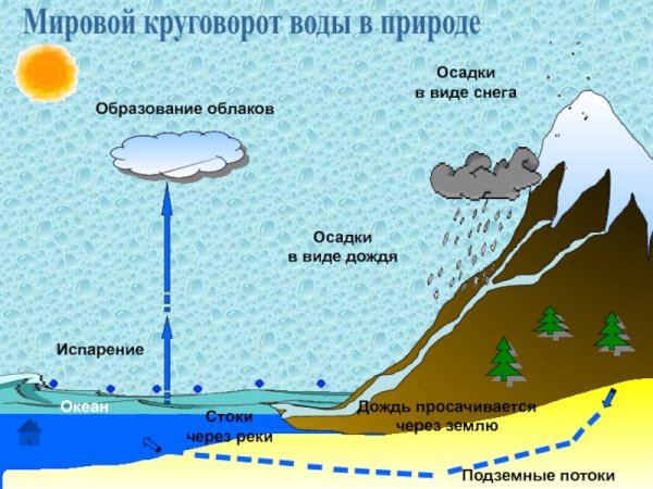 Циркуляция воды в природе