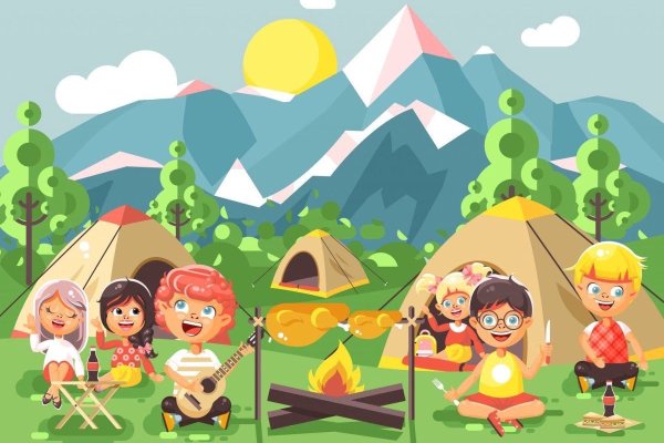 Поход мультяшный