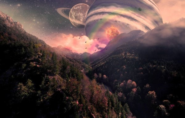 Космический пейзаж