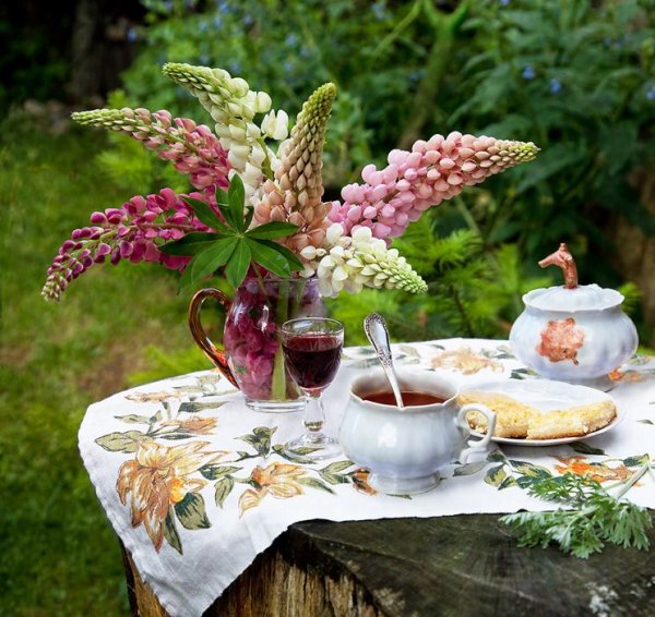 Августовское чаепитие