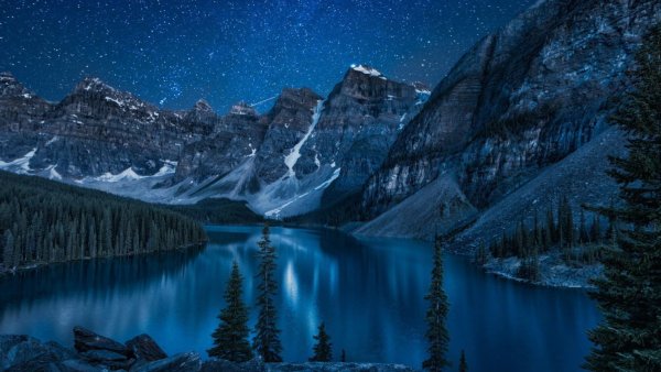 Озеро в горах