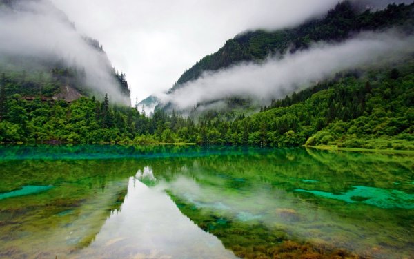 Китай нац парк горы река