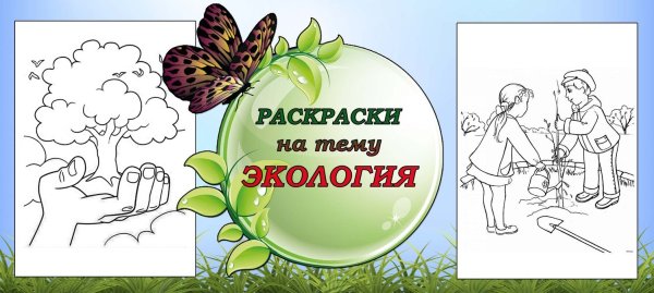 Раскраска по экологии защита природы