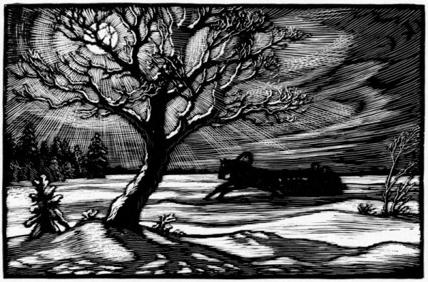 Пейзажи природы карандашом