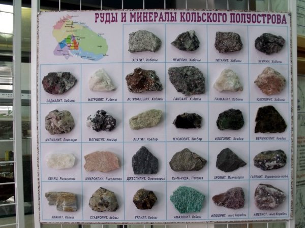Породы камней обычные