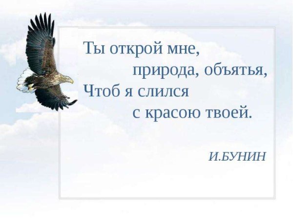 Распахни мне природа объятья