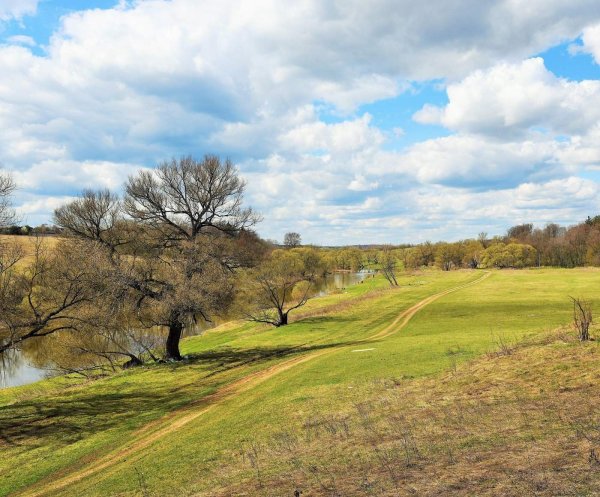 Ранняя Весна в деревне