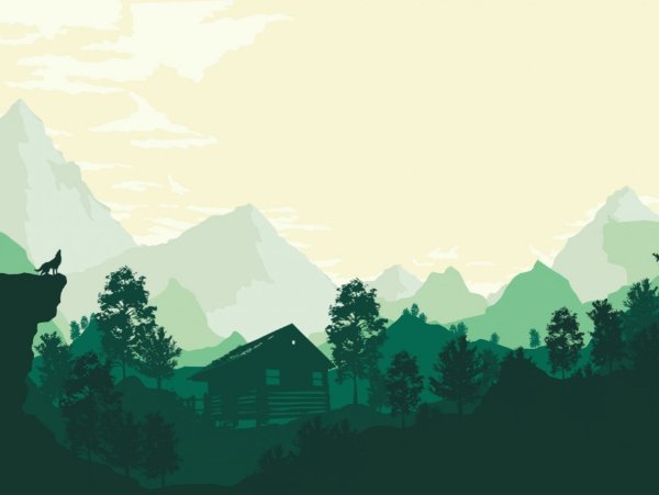 Firewatch горы