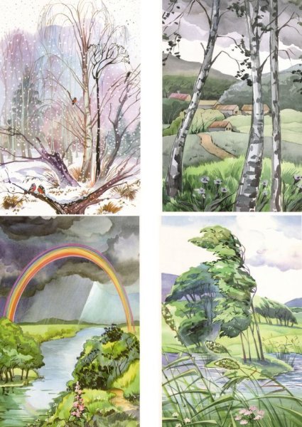 Изображение природы в различных состояниях