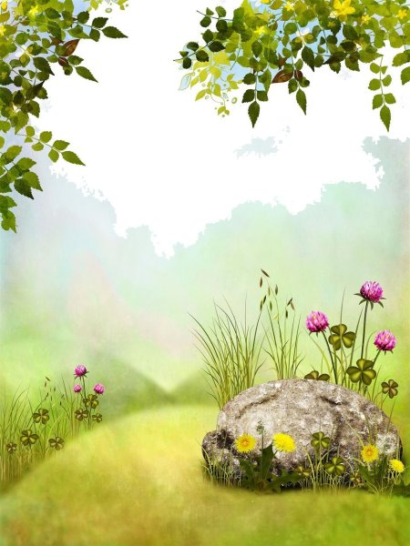 Фон природа для детей