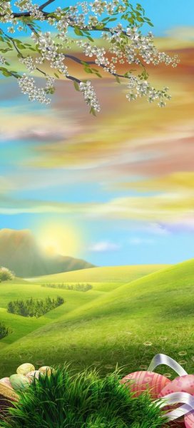 Детские фоны природа