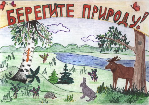 Рисунок на тему экология легкое