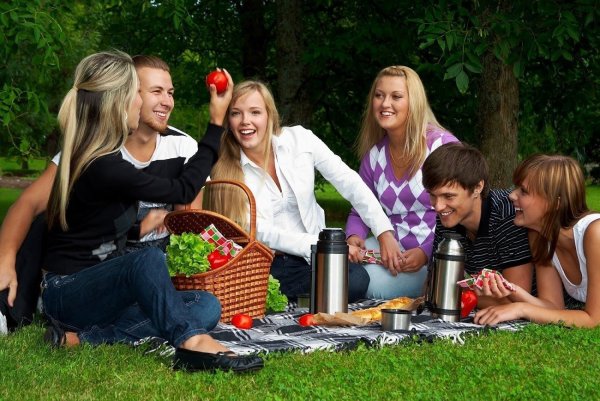 Поход с палатками