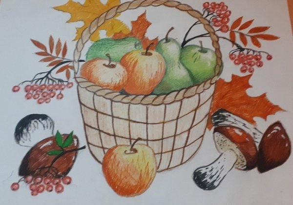 Рисование дары осени