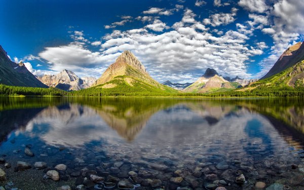 Природа горы лес