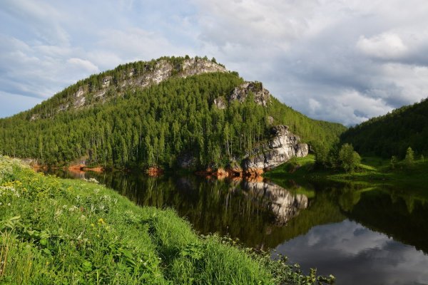 Урал, Чусовая, река, скала