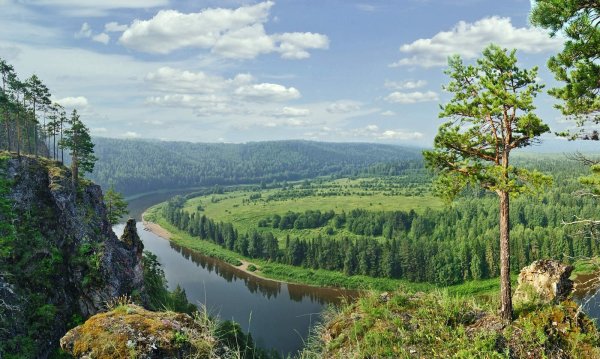 Южный Уральские горы осенью