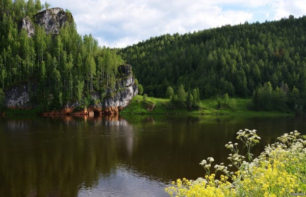 Река Вишера Пермский край