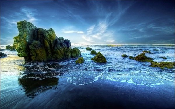 Природа лес дорога